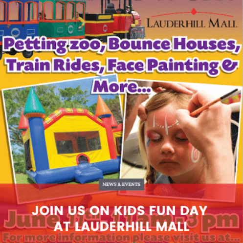 Join Us on Kids Fun Day at Lauderhill Mall